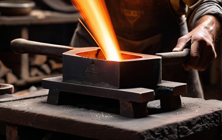 금속 조각과 조형 기법 - Image Prompt 1: The Alchemist Blacksmith**