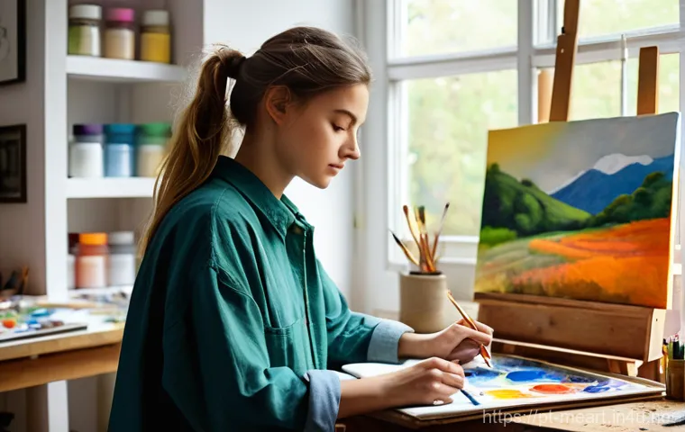 금속 표면 처리 방법 - A lively urban park on a sunny afternoon, bustling with diverse teenagers (approximately 16-17 years...